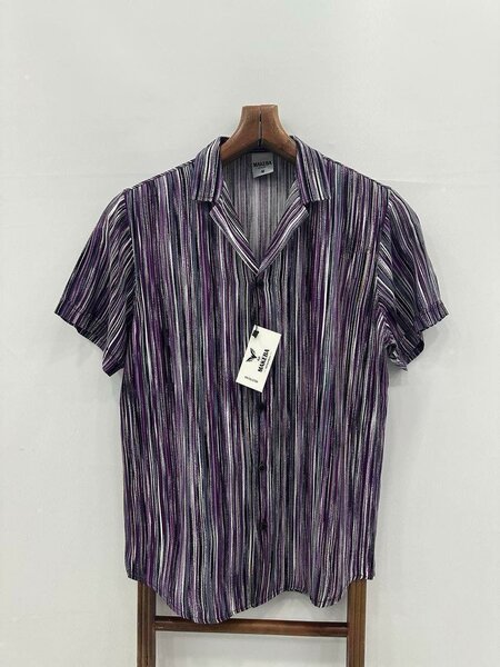 Chemise rayée homme