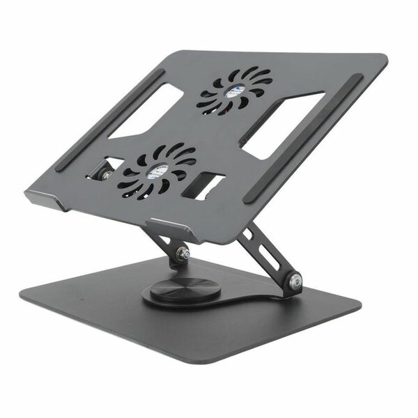 Support ajustable avec ventilateur pour ordinateur