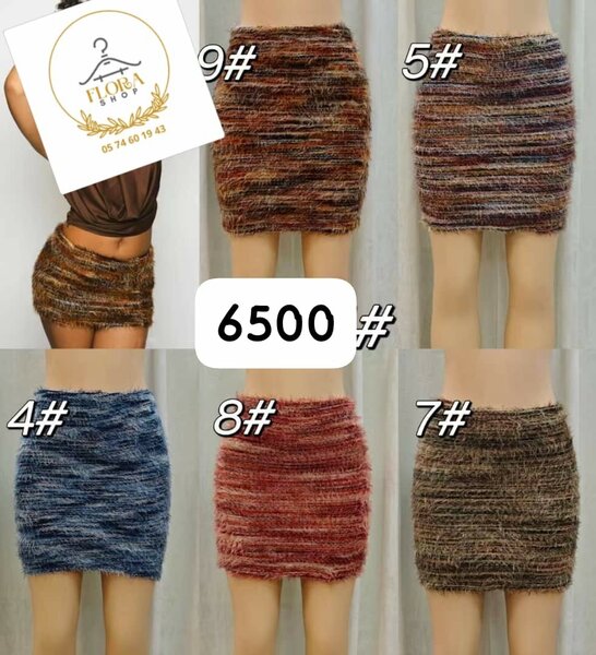 Jupe Tricotée Femme