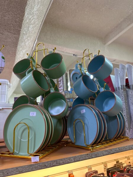 Набор кружек и тарелок