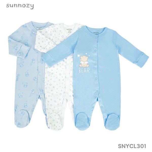 Pack de 3 pyjamas bébé