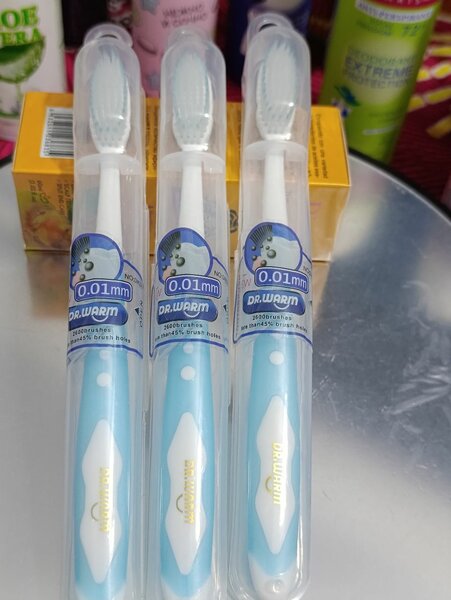 Brosse à dents bleu