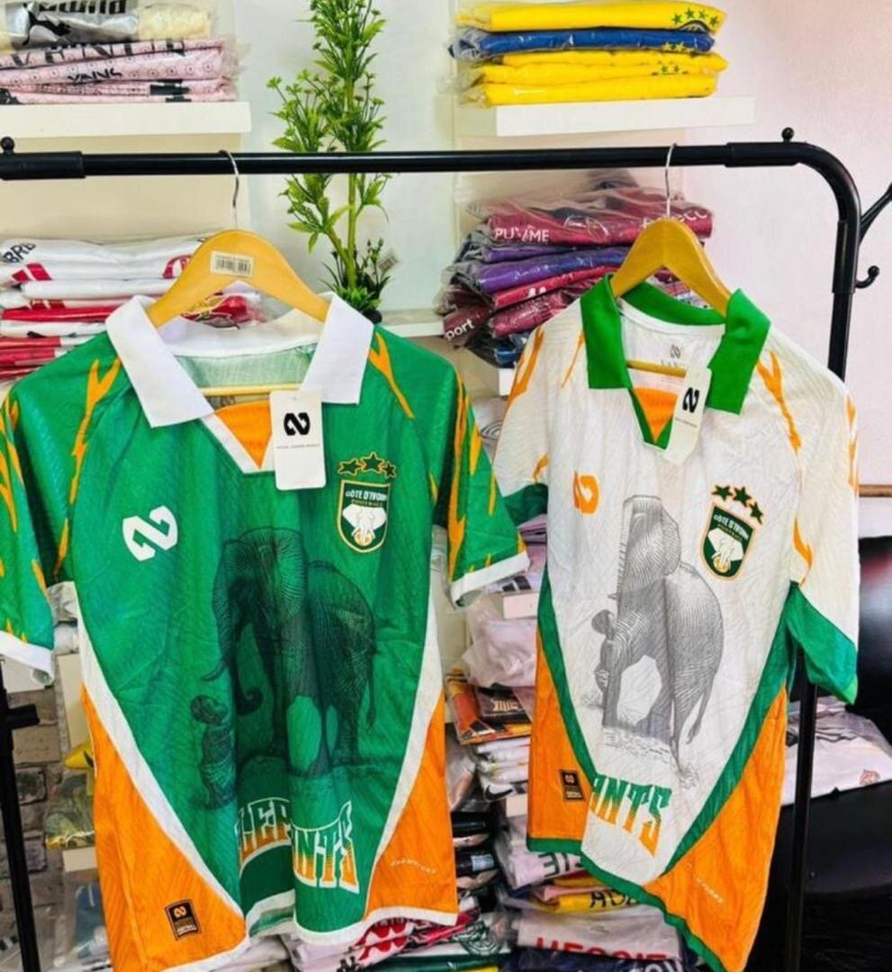 Maillot de Football Éléphant