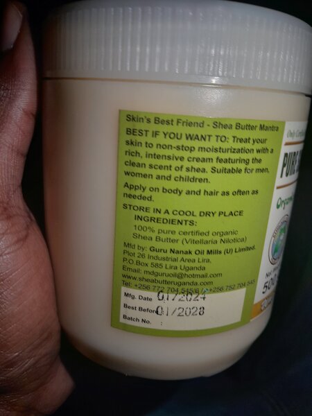 Pure Organic Shea butter