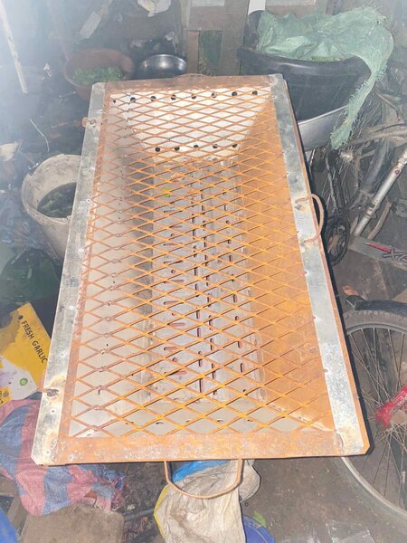 Barbecue Grill Rectangulaire Extérieur