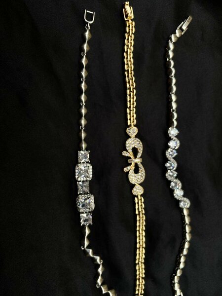 Necklaces and earrings