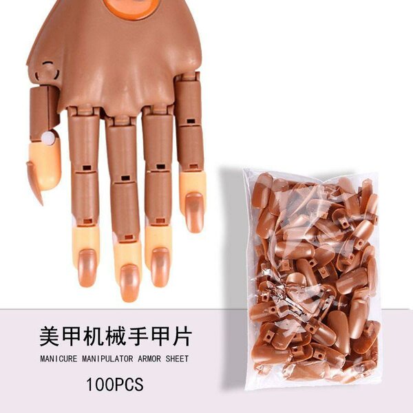 Robotic nails practice mannequin