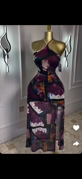 Robe d'été florale élégante