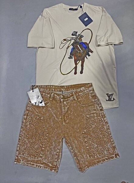 Ensemble T-shirt et Shorts Stylés