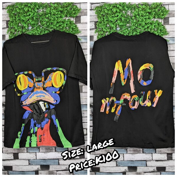 Black Printed T-shirt