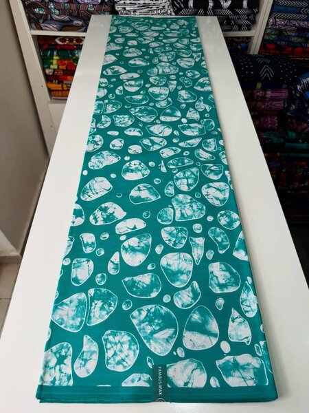 Chemin de table wax coloré