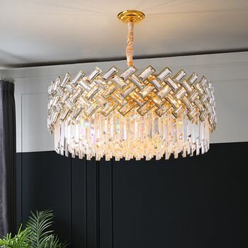 Lustre Cristal Design Luxueux