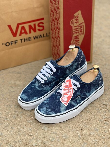 Vans Sneakers en Denim Bleu