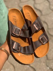 Sandales en cuir confort