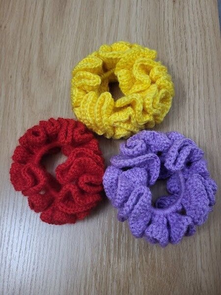 Chouchous Crochet Colorés