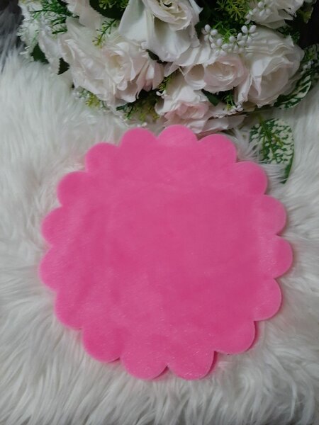 Tulle simple rose clair