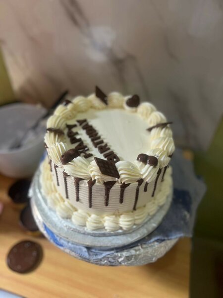 Layer Cake vanille chocolat