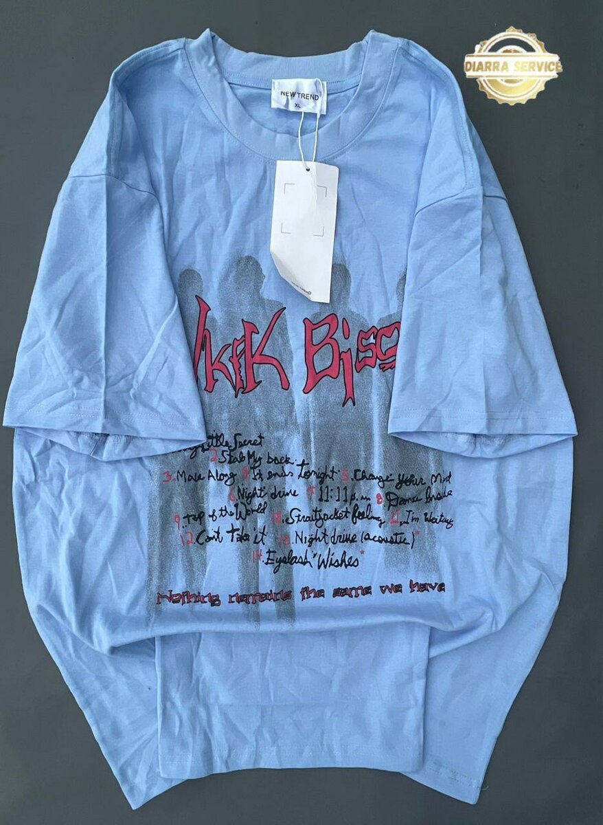 T-shirt graphique unisexe tendance