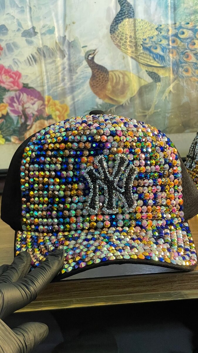 Casquette Strass Brillante