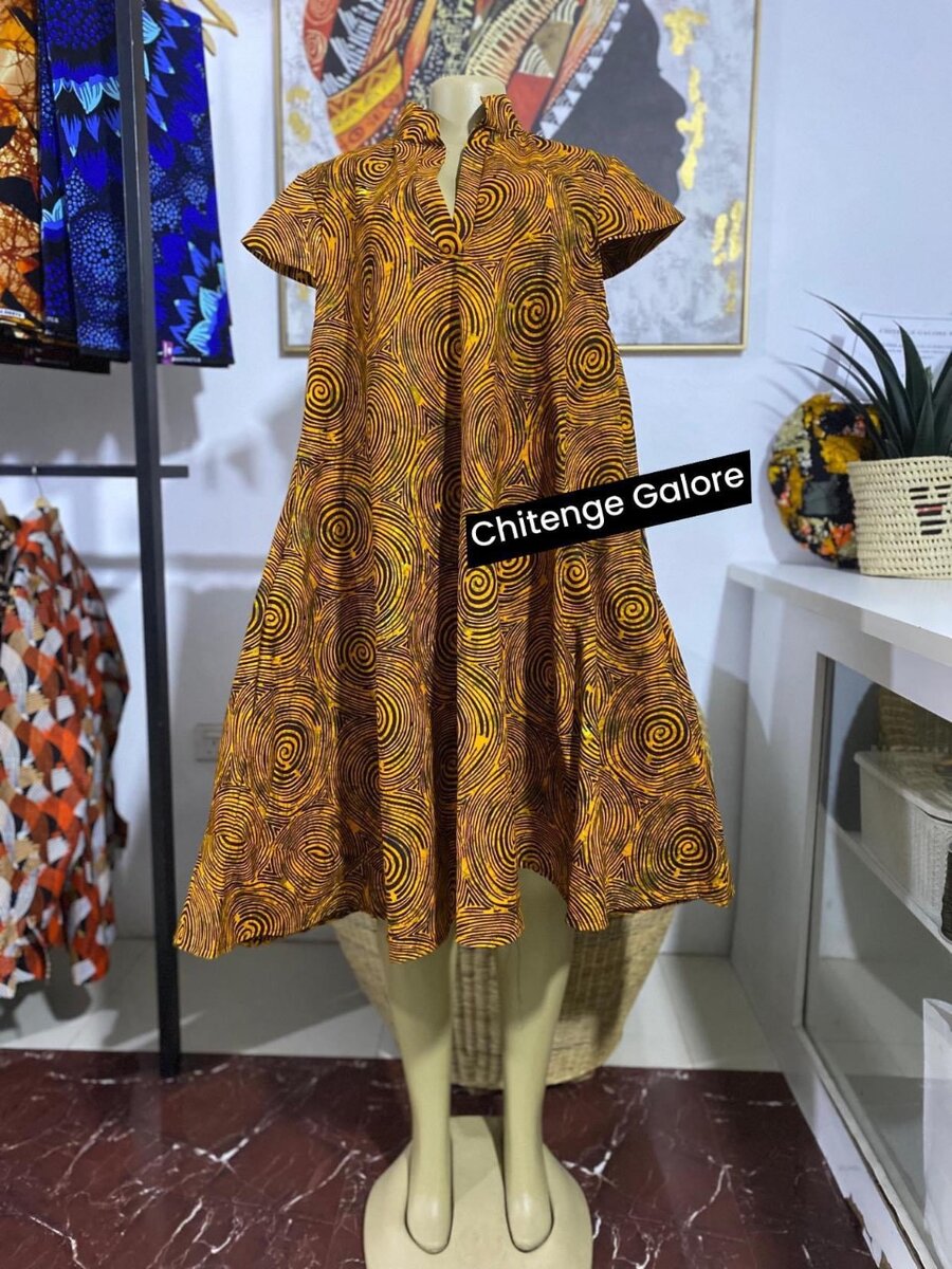 Chitenge dresses short