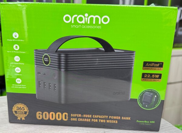 Oraimo Power Bank 60000mAh