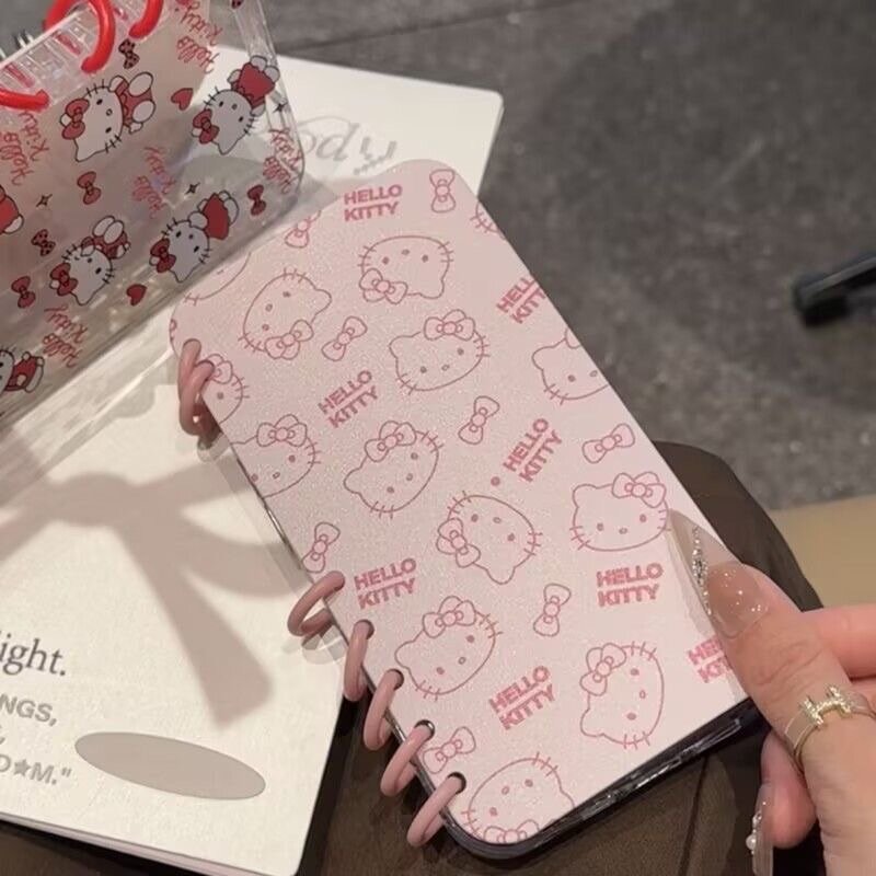 Coque hello kitty à rabat