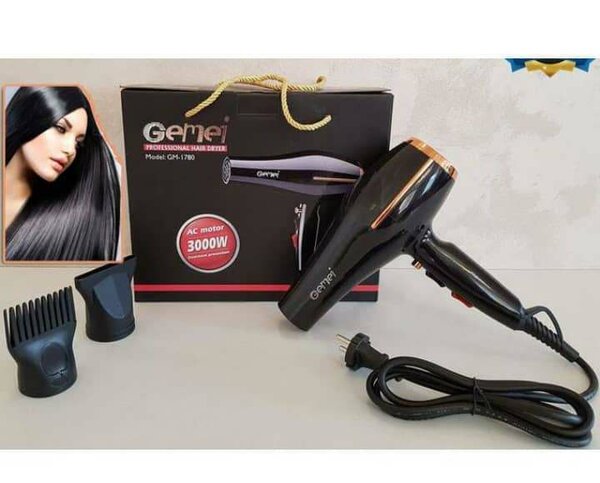 Sèche-cheveux professionnel 3000W