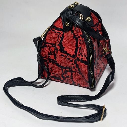 Rhombus Snakeskin Fashion Bag
