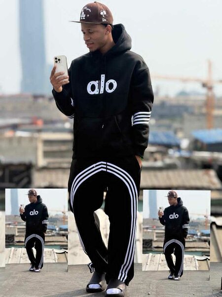 Sweat à capuche "Alo" tendance