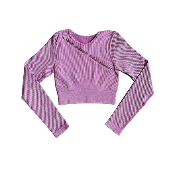 Top court rayé pour femmes