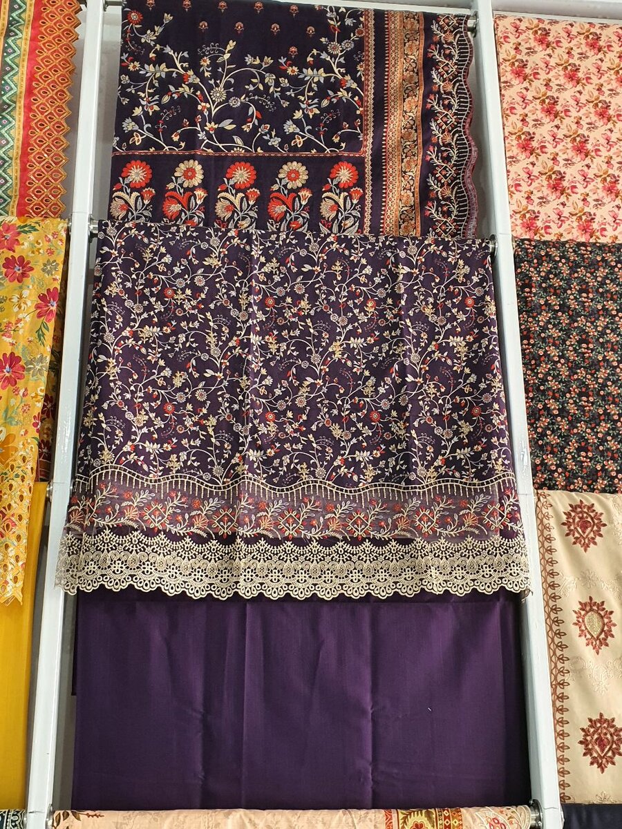 Khaddar embroidery