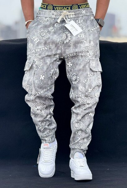 Pantalon Cargo Imprimé Homme