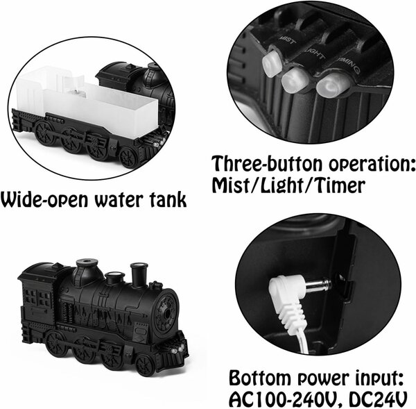 Retro Train Humidifier