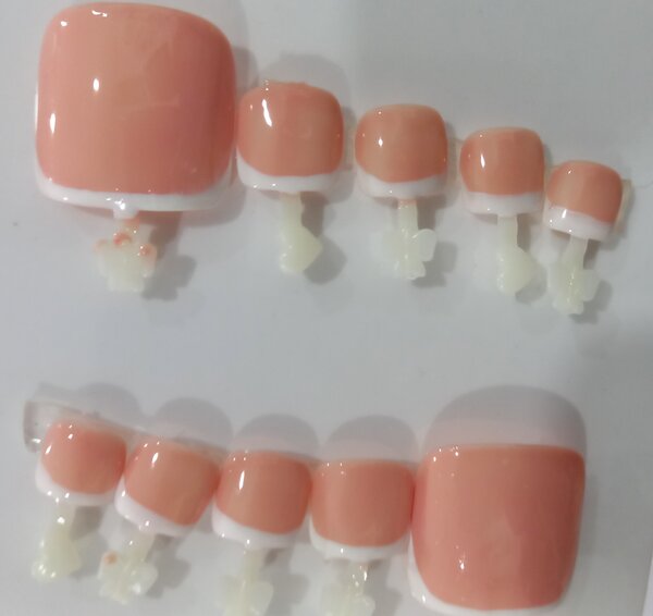 Ongles Postiches Rose Clair