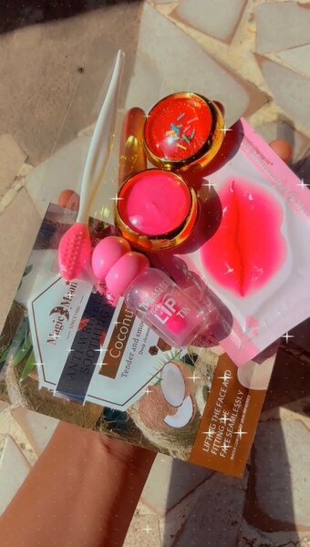 Set de Soins pour Lèvres Roses