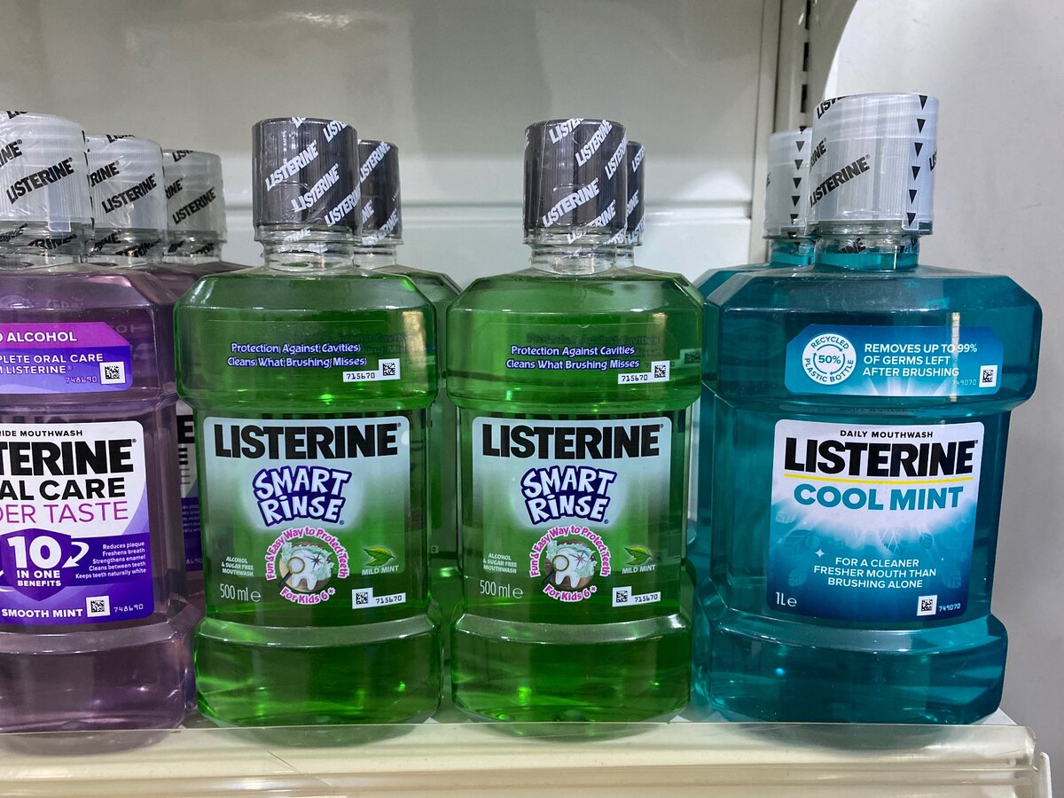 Listerine mouth wash