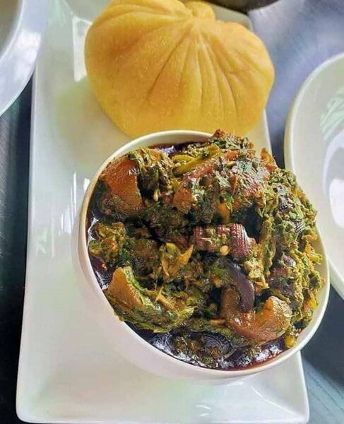 Afang, onugbu, fisher man's soup