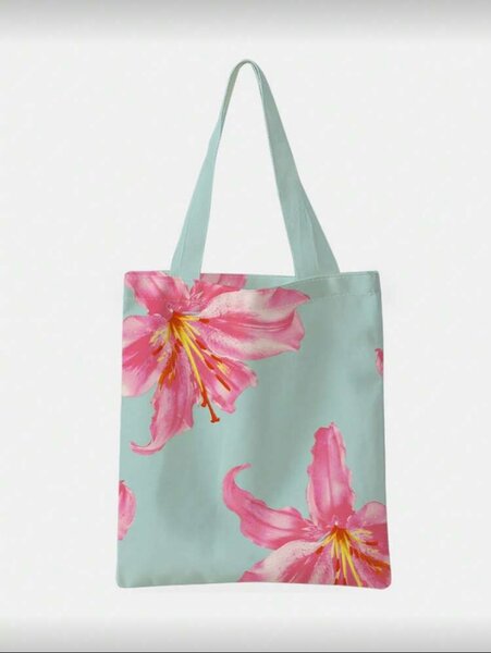 Sac fourre-tout à fleurs