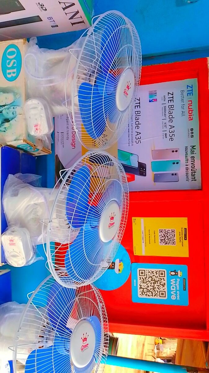 Ventilateur puissant oscillant