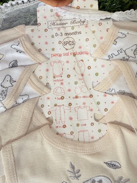 8pcs baby clothing set