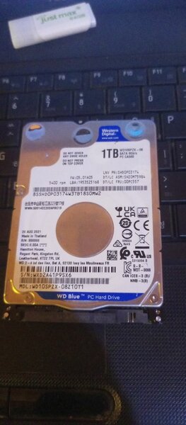 1 Terabyte WD Hard Disk Drive