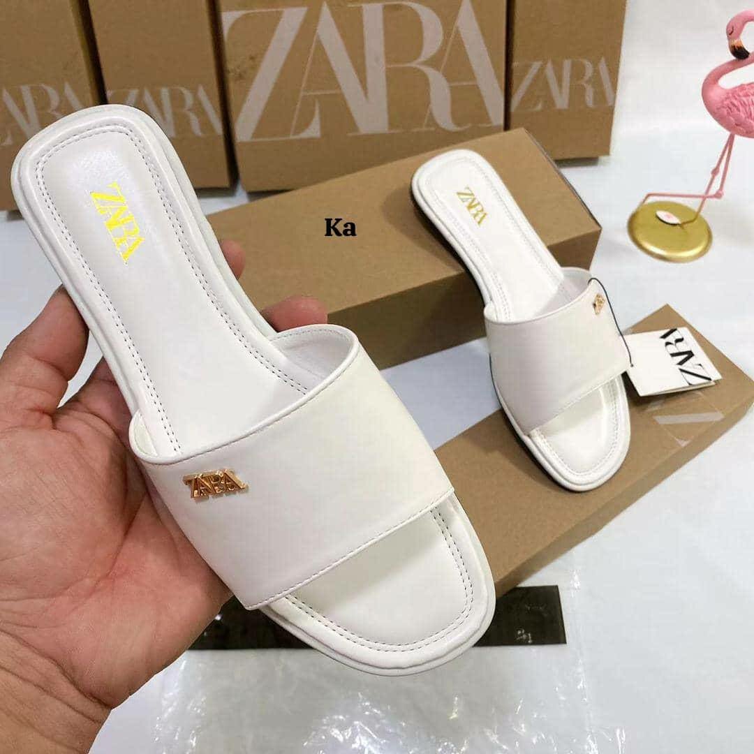 Zara Sandales Plates Élégantes