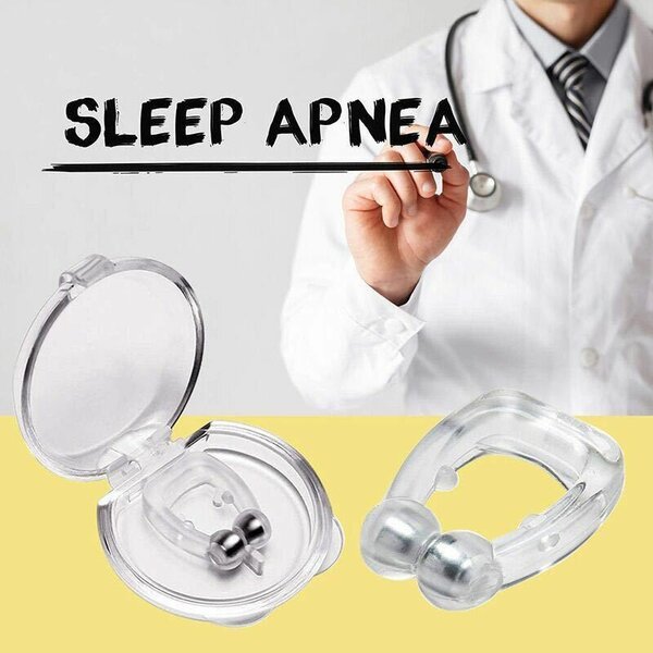 Anti-Snoring Silicone Magnetic Nose Clip