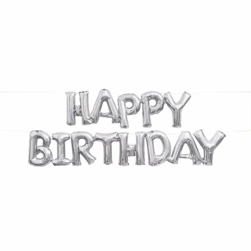 Ballon gonflable happy birthday