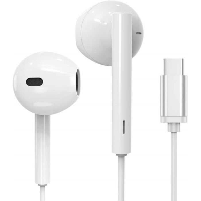 Écouteurs USB Type-C Intraauriculaires