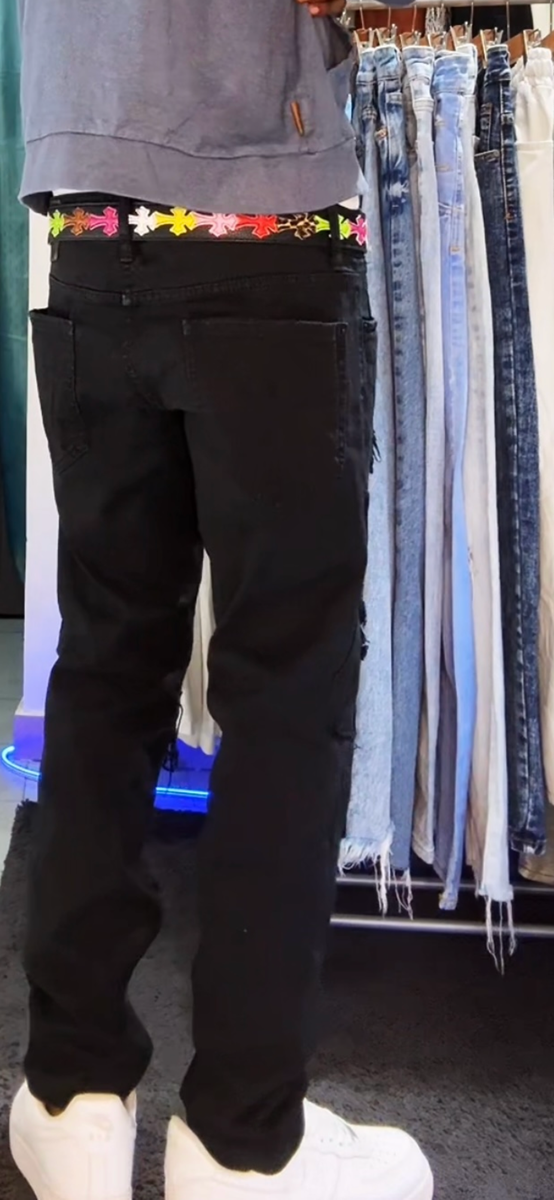 Pantalon Cargo Noir Homme