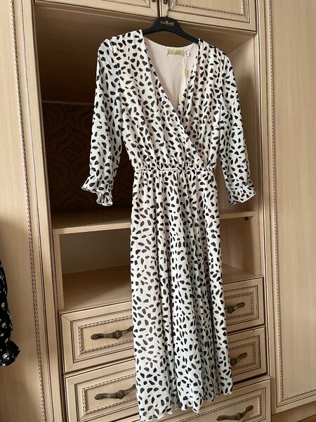 Платье шифоновое на запах