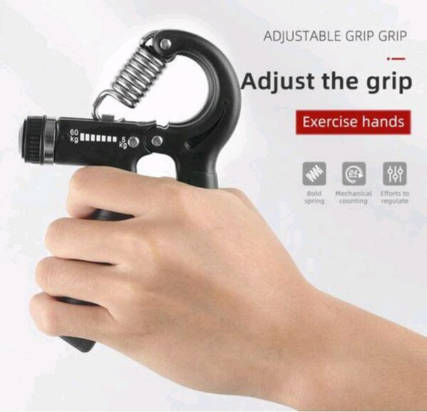 Hand grip avec compteur Noir