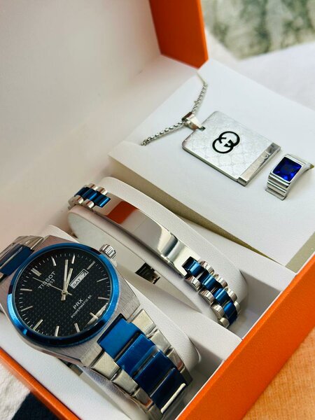 Complet Tissot acier inoxydable