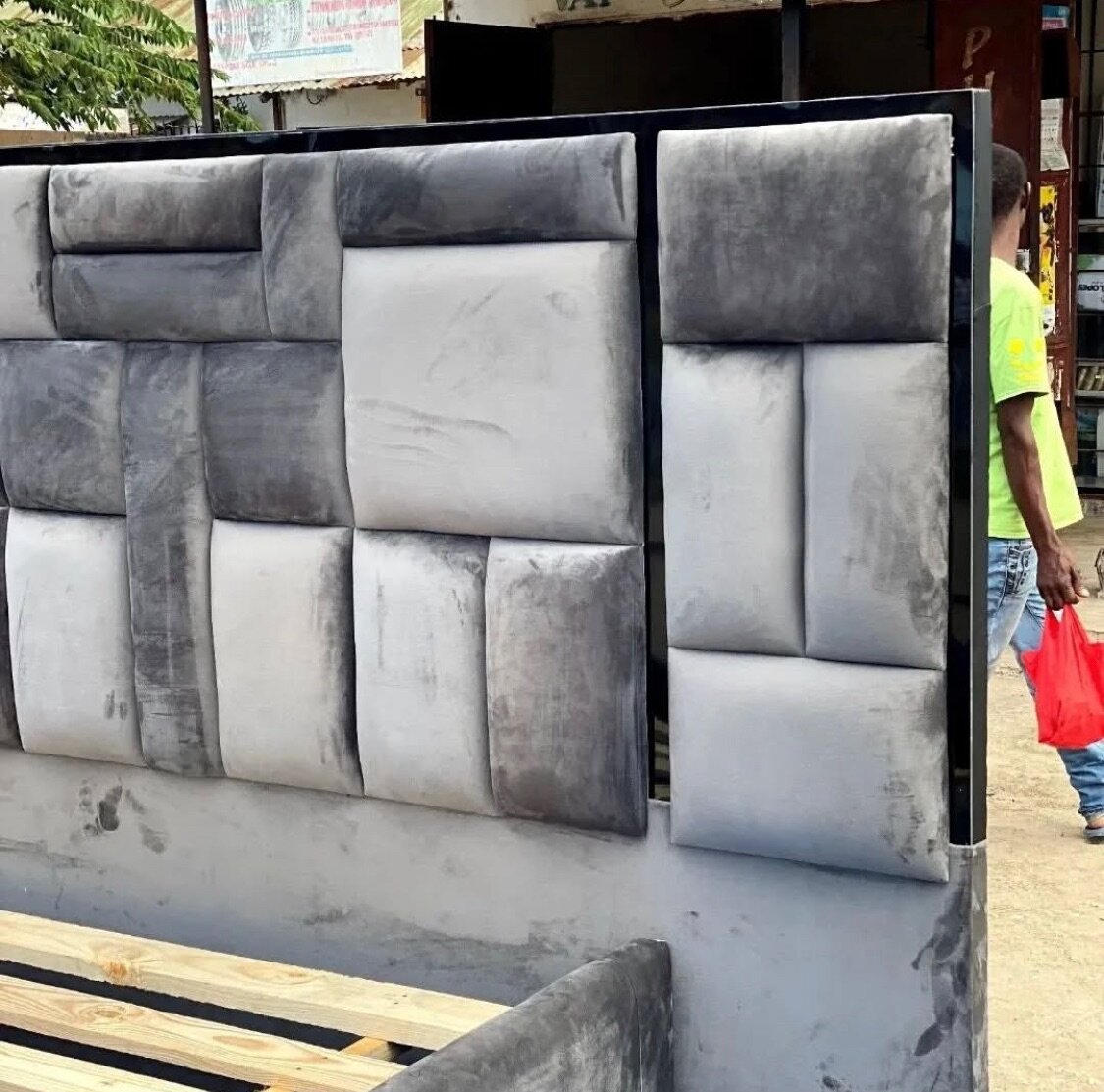 Fresh and neat bed frame